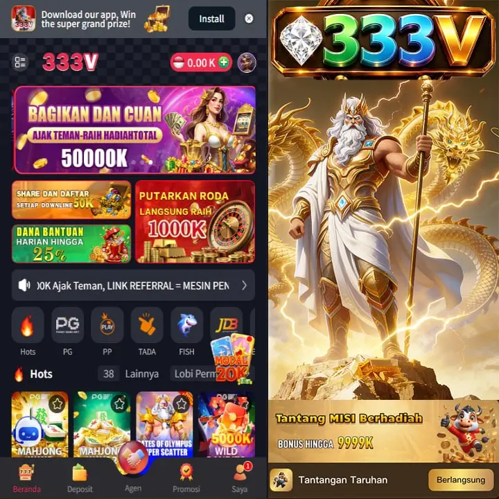333V APK Resmi Unduh Indonesia
